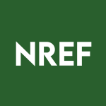 NREF Stock Logo