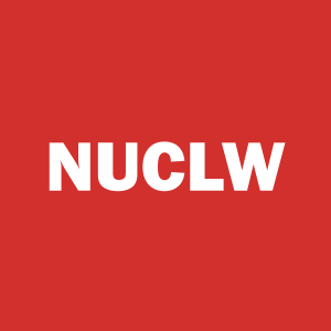 Stock NUCLW logo