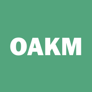 Stock OAKM logo