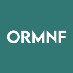 ORMNF Stock Logo