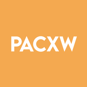 Stock PACXW logo