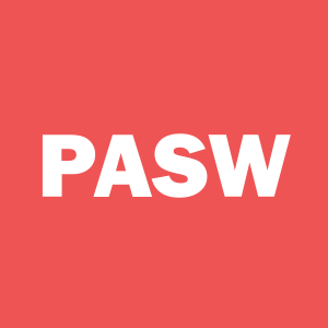 Stock PASW logo