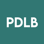 PDLB Stock Logo
