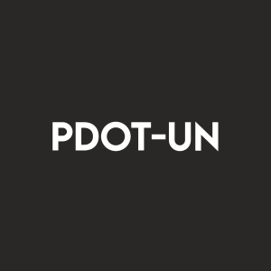 Stock PDOT-UN logo
