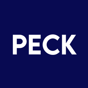Stock PECK logo
