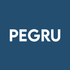 Stock PEGRU logo