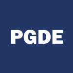 PGDE Stock Logo