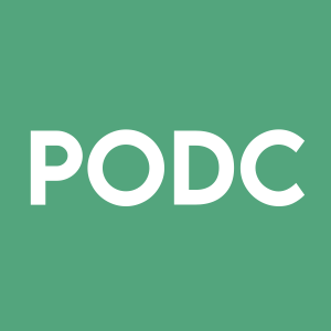 Stock PODC logo