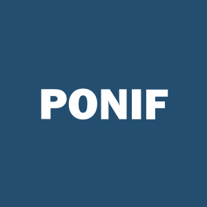 Stock PONIF logo