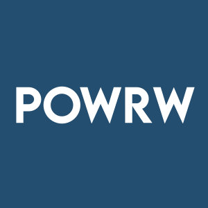 Stock POWRW logo