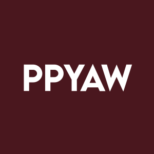 Stock PPYAW logo
