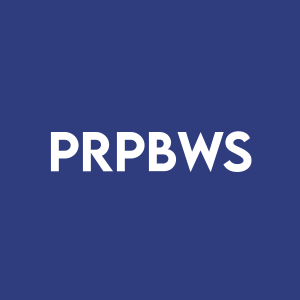 Stock PRPBWS logo