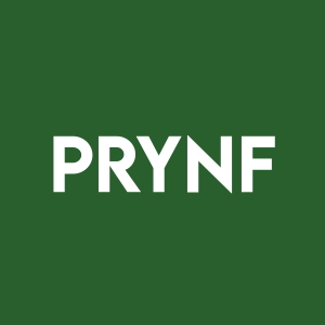 Stock PRYNF logo