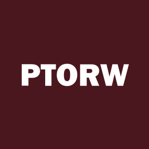 Stock PTORW logo