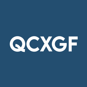 Stock QCXGF logo