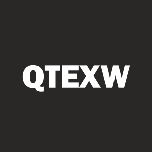 Stock QTEXW logo