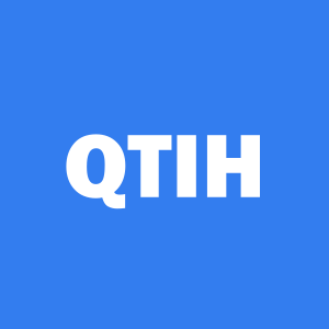 Stock QTIH logo