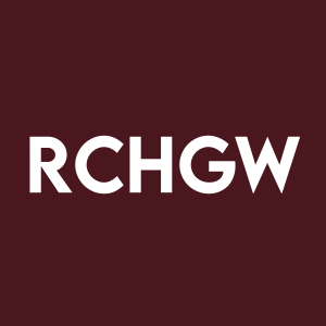 Stock RCHGW logo