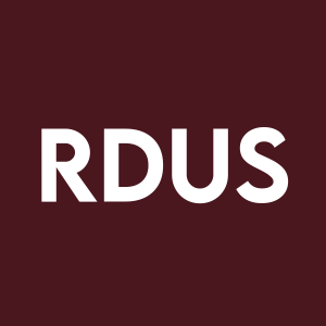 Stock RDUS logo