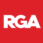 RGA Stock Logo