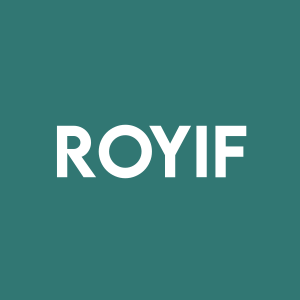 Stock ROYIF logo