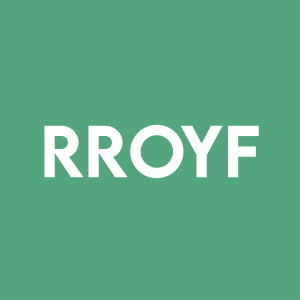 Stock RROYF logo