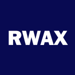 RWAX Stock Logo