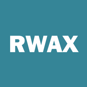 Stock RWAX logo