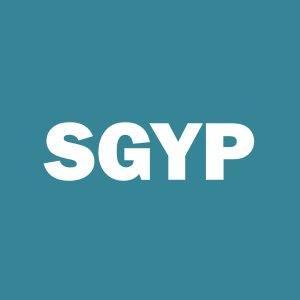 Stock SGYP logo