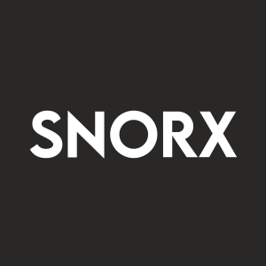 Stock SNORX logo