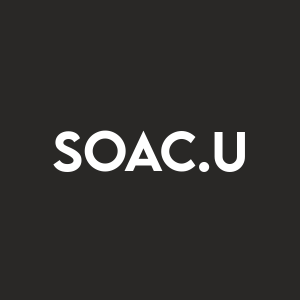 Stock SOAC.U logo