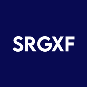 Stock SRGXF logo