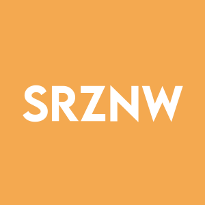 Stock SRZNW logo