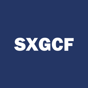 Stock SXGCF logo