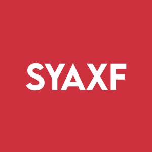 Stock SYAXF logo