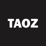 TAOZ Stock Logo