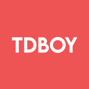 Stock TDBOY logo