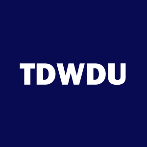 Stock TDWDU logo