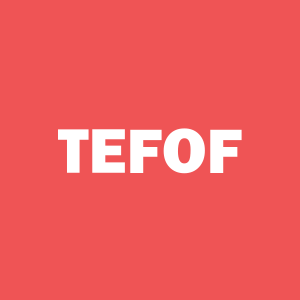 Stock TEFOF logo