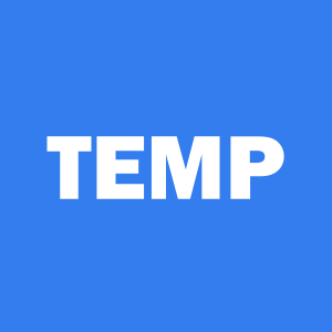 Stock TEMP logo