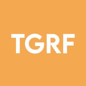 Stock TGRF logo
