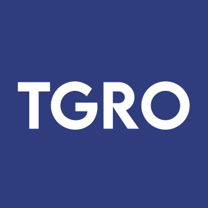Stock TGRO logo