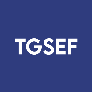 Stock TGSEF logo