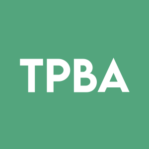 Stock TPBA logo