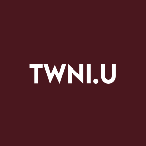 Stock TWNI.U logo