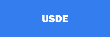 Stock USDE logo