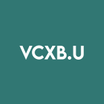 VCXB.U Stock Logo