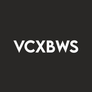 Stock VCXBWS logo
