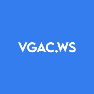 Stock VGAC.WS logo