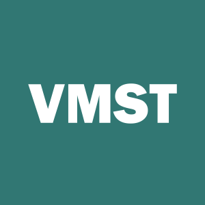 Stock VMST logo